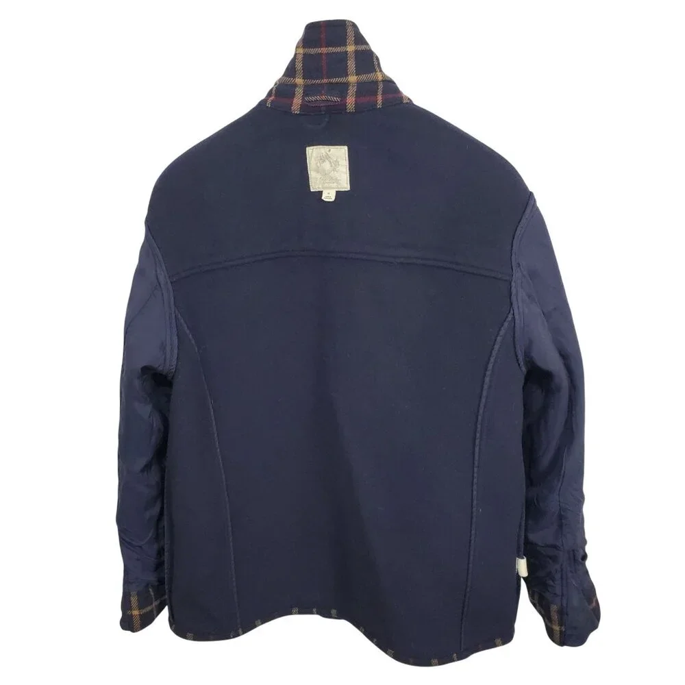 Brooks Brothers Mens M Jacket Plaid Wool Blend Short Coat Plaid Check Heritage - Picture 13 of 15